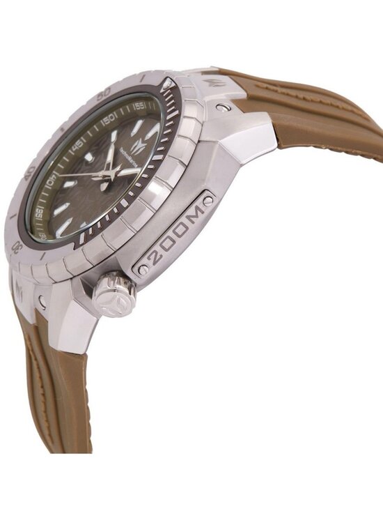NWT Technomarine Manta Sea Quartz Green Dial Men\'s Watch